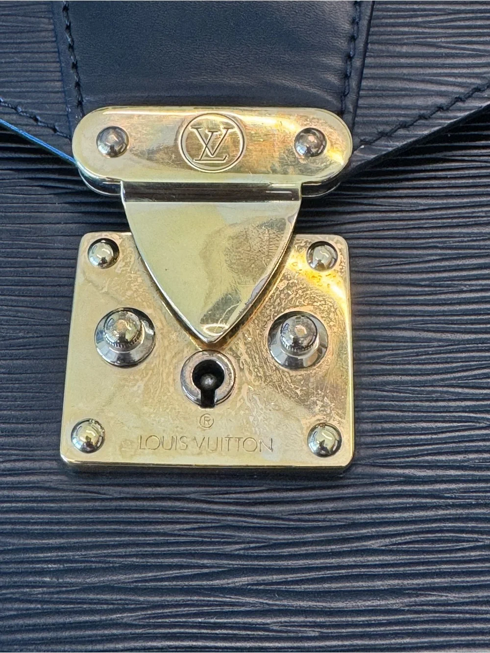 3 - Authentic Louis Vuitton Briefcases 2 Epi (Black and Cognac) 1 Taiga Green
